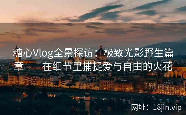 糖心Vlog全景探访：极致光影野生篇章——在细节里捕捉爱与自由的火花
