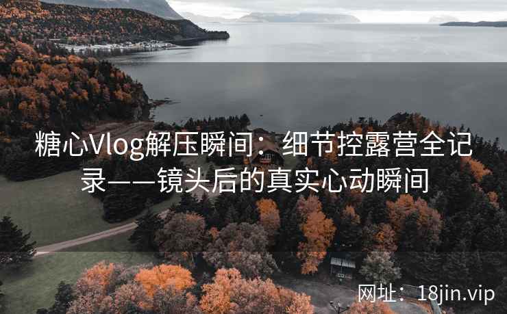 糖心Vlog解压瞬间：细节控露营全记录——镜头后的真实心动瞬间