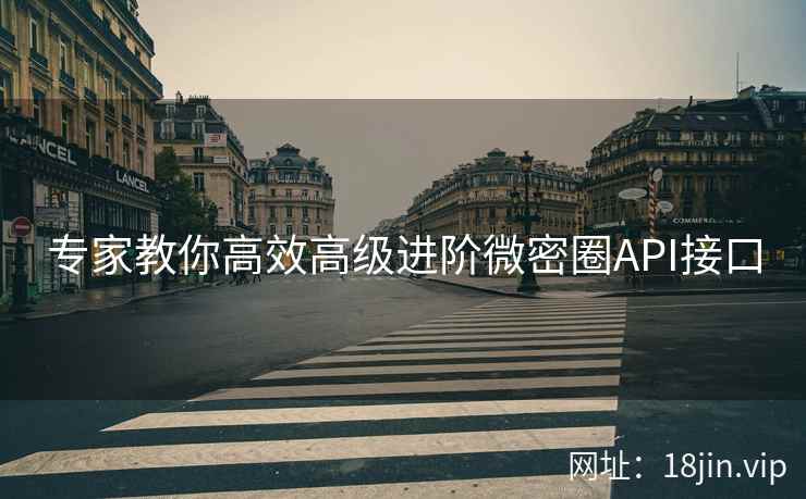 专家教你高效高级进阶微密圈API接口
