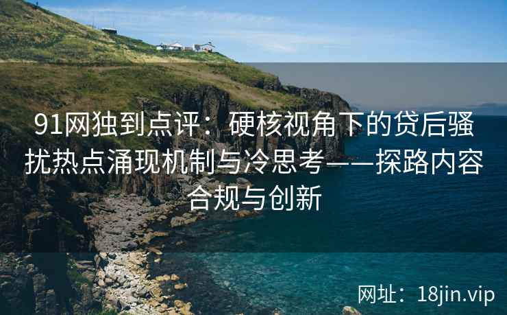 91网独到点评：硬核视角下的贷后骚扰热点涌现机制与冷思考——探路内容合规与创新